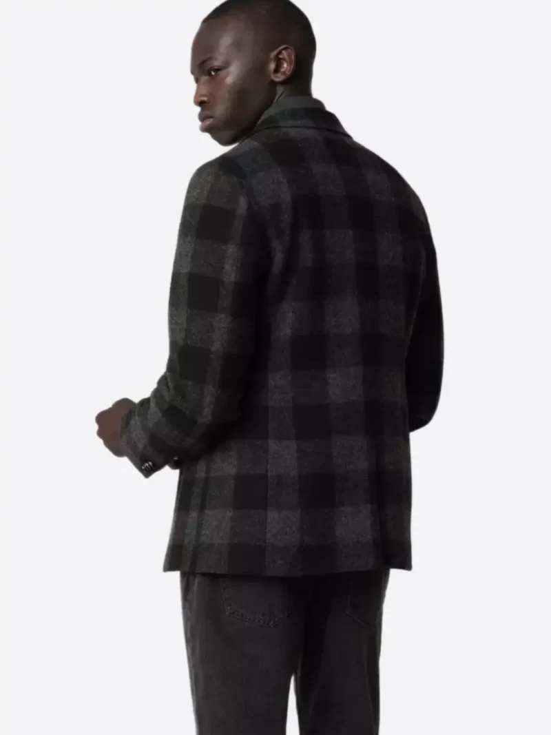 Shop The SuitsHeritage Men’s Check Dark Grey Blazer