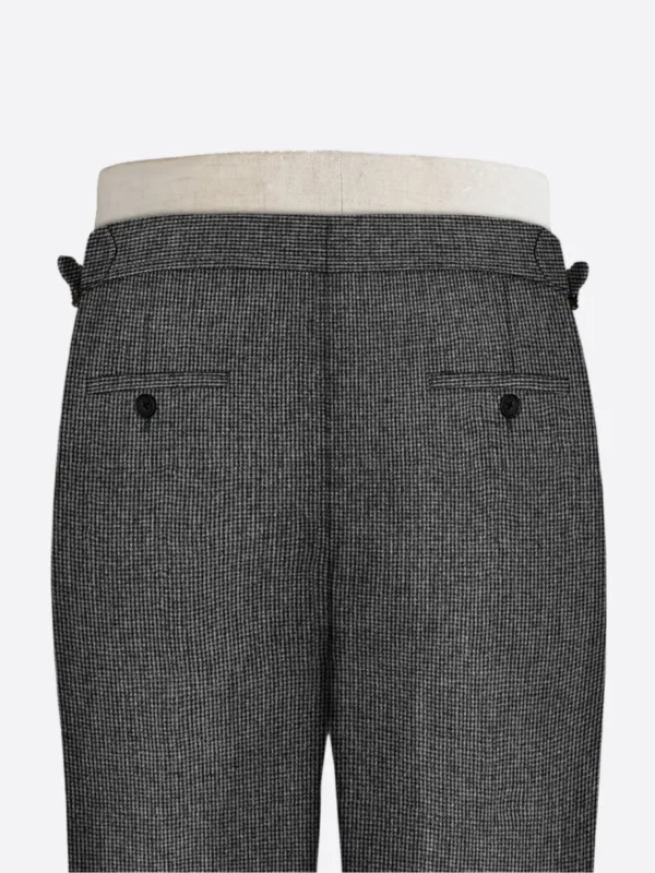 Shop The SuitsHeritage Men's Check Grey Regular Fit Pant