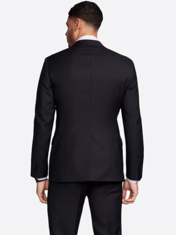 Shop The SuitsHeritage Men's Solid Black Tailored Fit Blazer