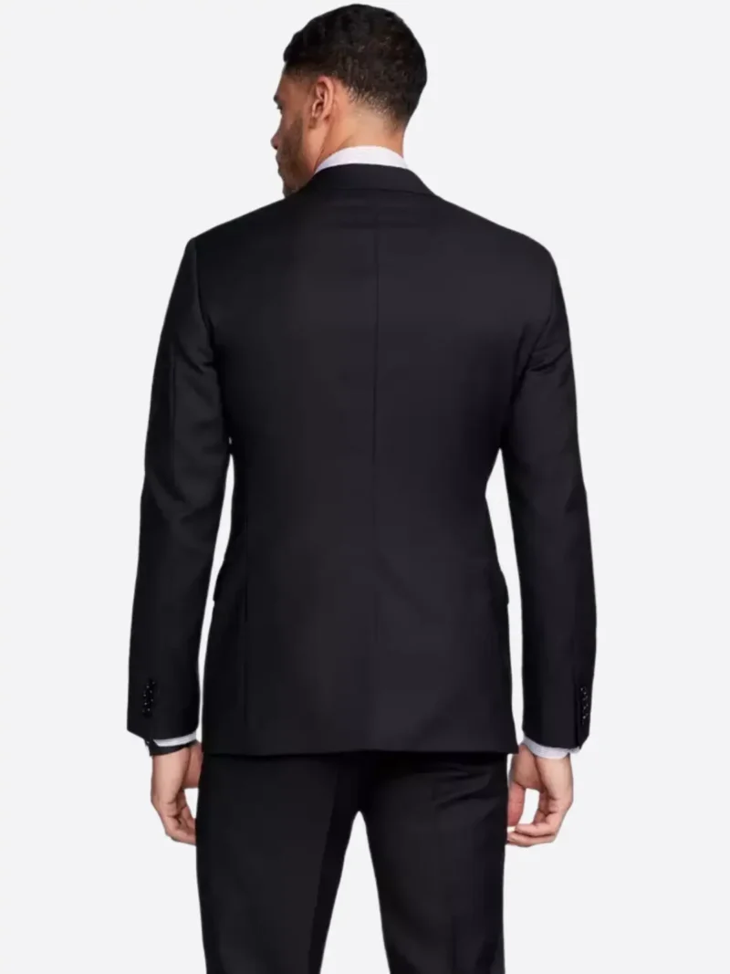 Shop The SuitsHeritage Men's Solid Black Tailored Fit Blazer