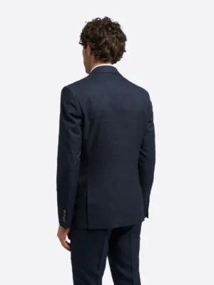 Shop The SuitsHeritage Men's Solid Dark Navy Regular Fit 3 Piece Suit