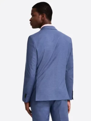 Shop The SuitsHeritage Men's Solid Light Blue Slim Fit 2 Piece Suit