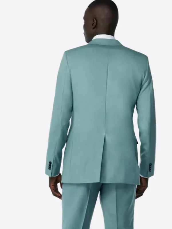 Shop The SuitsHeritage Men’s Solid Teal Tailored Fit Blazer