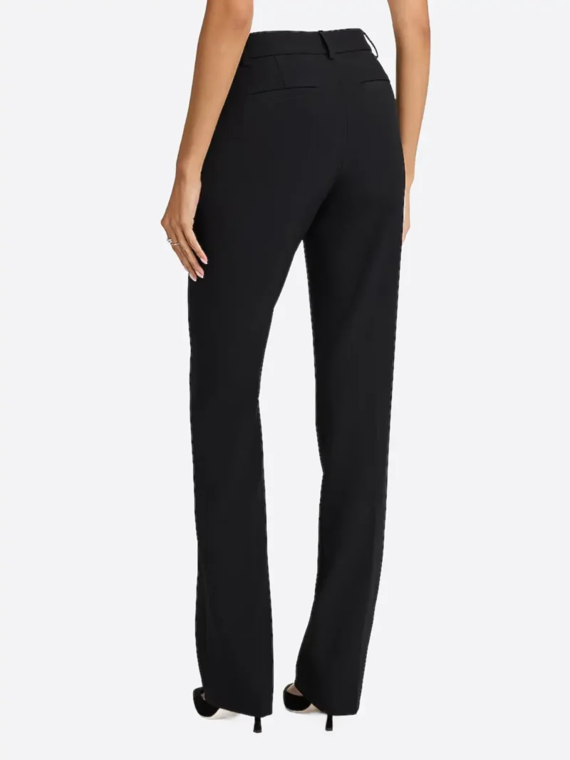 Shop The SuitsHeritage Women's Solid Black Straight Fit Pant
