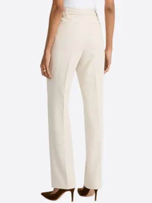 Shop The SuitsHeritage Women's Cream Straight Fit Pant