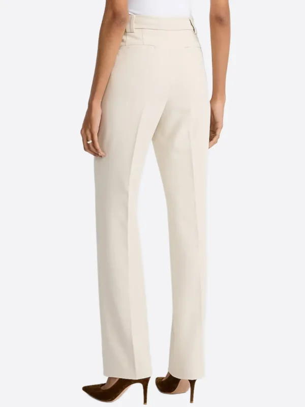 Shop The SuitsHeritage Women's Cream Straight Fit Pant