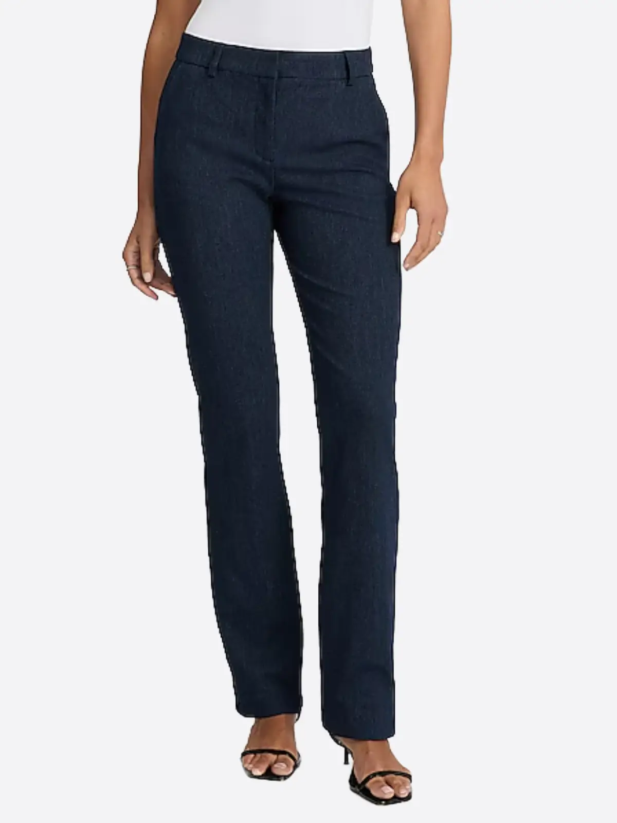 SuitsHeritage Women's Navy Straight Fit Pant SuitsHeritage Women's Navy Straight Fit Pant