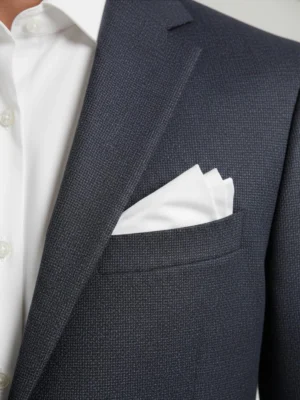 Suitsheritage Men's Plaid Blue Relaxed Fit Blazer Main 1