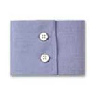 2 Button Cuff Square Corner