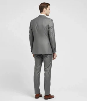 Shop The Suit Heritage Men's Check Grey Slim Fit 3 Piece Suit