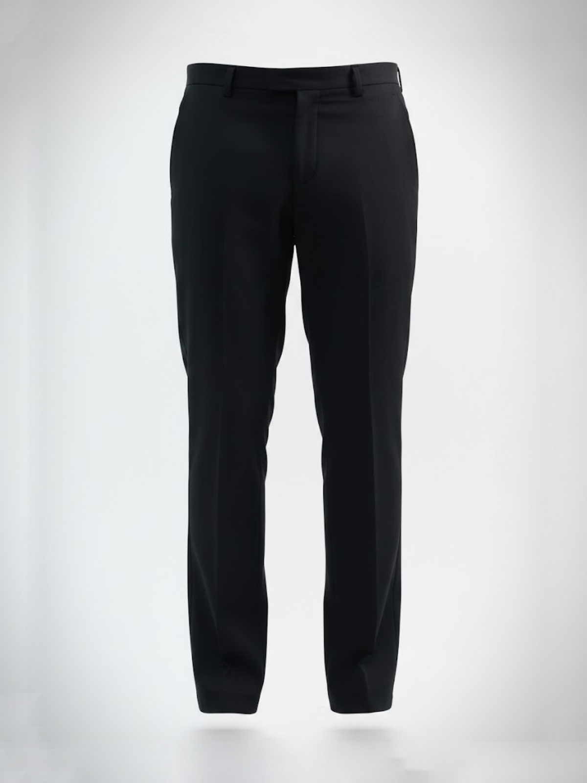 SuitsHeritage Men’s Solid Black Relaxed Fit Pant Main SuitsHeritage Men’s Solid Black Relaxed Fit Pant Main