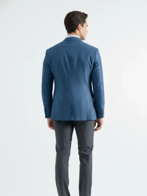 Shop The SuitsHeritage Men’s Solid Light Blue Linen Blazers