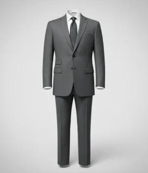 Heritage Wool Birdseye Grey Suit
