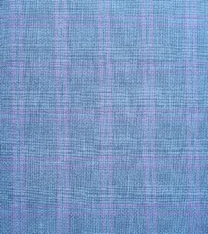 Dormeuil Amadeus 365 Wool Fabric - B Blue Two