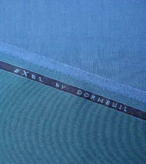 Dormeuil Exel Wool Fabric - F Blue Five