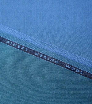 Dormeuil Exel Wool Fabric - F Blue Four