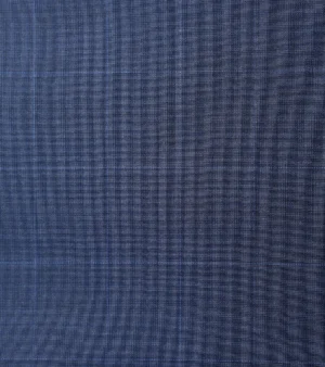 Drago Biella Fine Super 130's Wool Fabric - Dark Blue Two