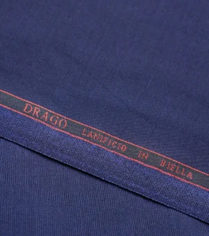 Drago Biella Fine Super 130's Wool Fabric - Purple Four