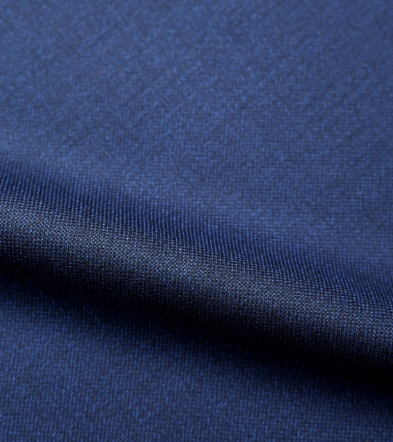 Drago Lanificio Biella Super 130's Wool Fabric - Blue One