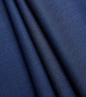 Drago Lanificio Biella Super 130's Wool Fabric - Blue Three