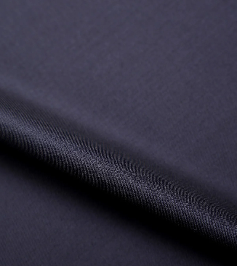 Drago Luxury Micron Super 160's Wool Fabric - Navy One
