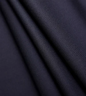 Drago Luxury Micron Super 160's Wool Fabric - Navy Three