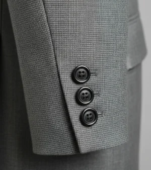 Heritage Wool Brideye Grey Suit Cufss