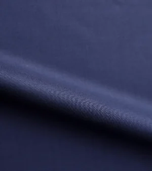 Loro Piana Lightest Super 150's Wool & Silk Fabric - Navy Blue One