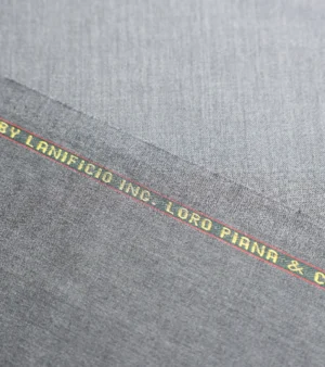 Loro Piana Super 130's Wool Fabric - M Grey Five