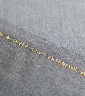 Loro Piana Super 130's Wool Fabric - M Grey Four