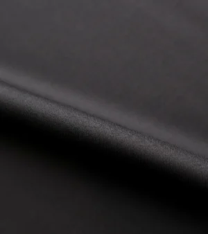 Loro Piana Super 150's Wool Fabric - Black One