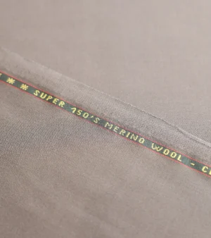 Loro Piana Super 150's Wool Fabric - Brown Four