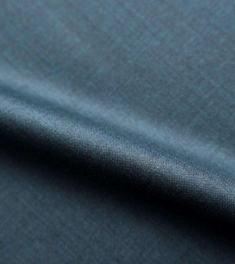 Loro Piana Super 150's Wool Fabric - D Green One