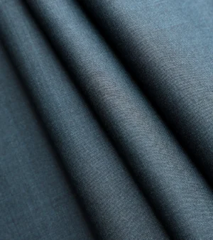 Loro Piana Super 150's Wool Fabric - D Green Three