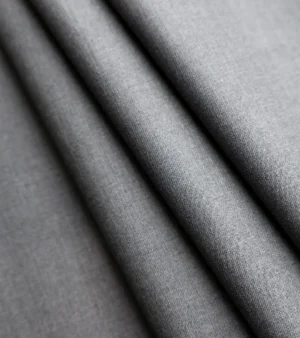 Loro Piana Super 150's Wool Fabric - Grey Three