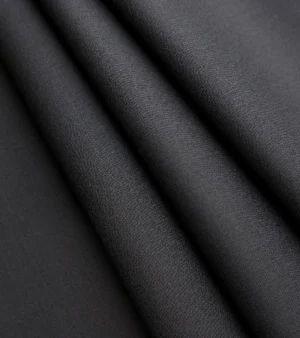 Loro Piana Tasmanian Extrafine Super 150's Wool Fabric - Black Three
