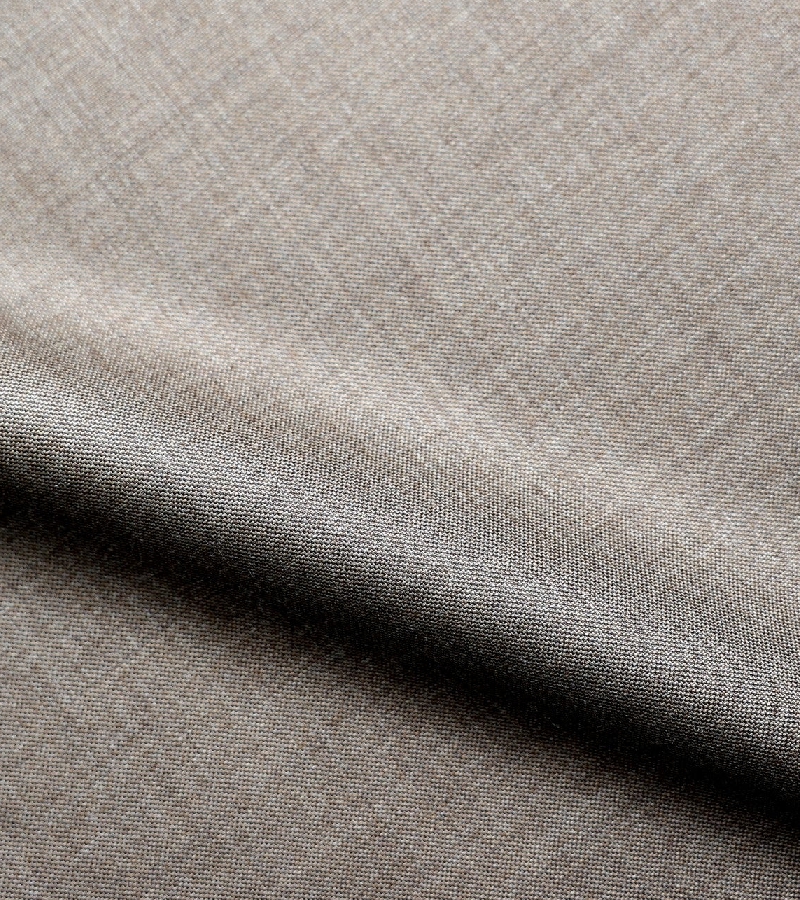 Reda Sharkskin Super 110's Wool Fabric - G Brown One
