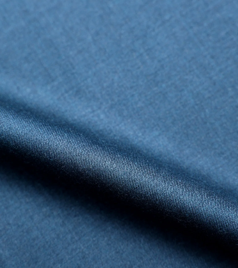 Reda Super 130's Wool Fabric - L Blue One