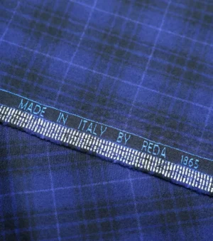 Reda Super 130's Wool Fabric - R Blue Five