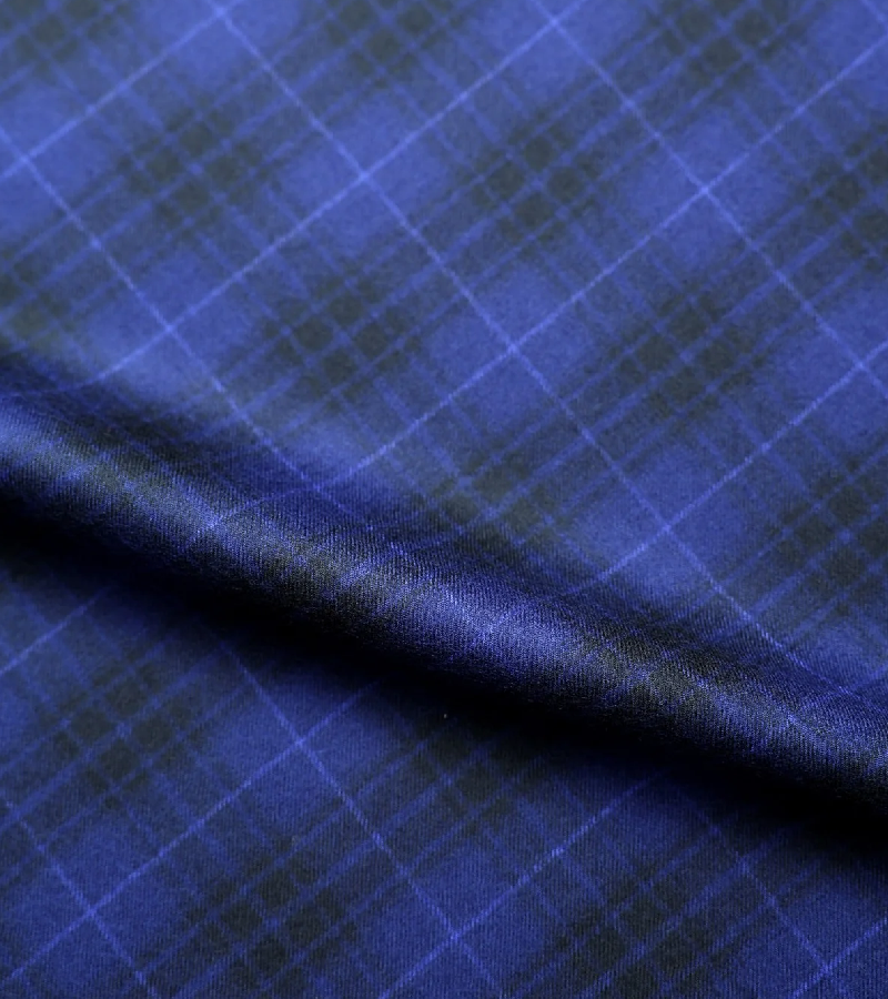 Reda Super 130's Wool Fabric - R Blue One