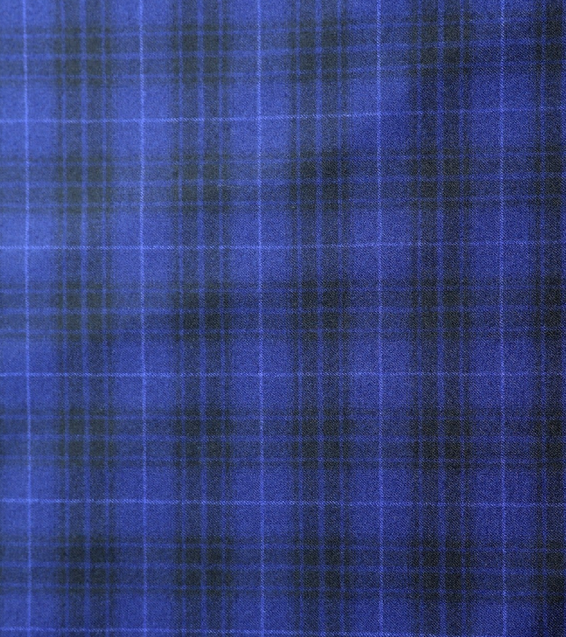Reda Super 130's Wool Fabric - R Blue Two