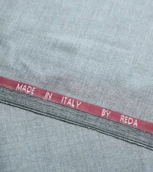 Reda Super 150's Wool Fabric - G Grey Five