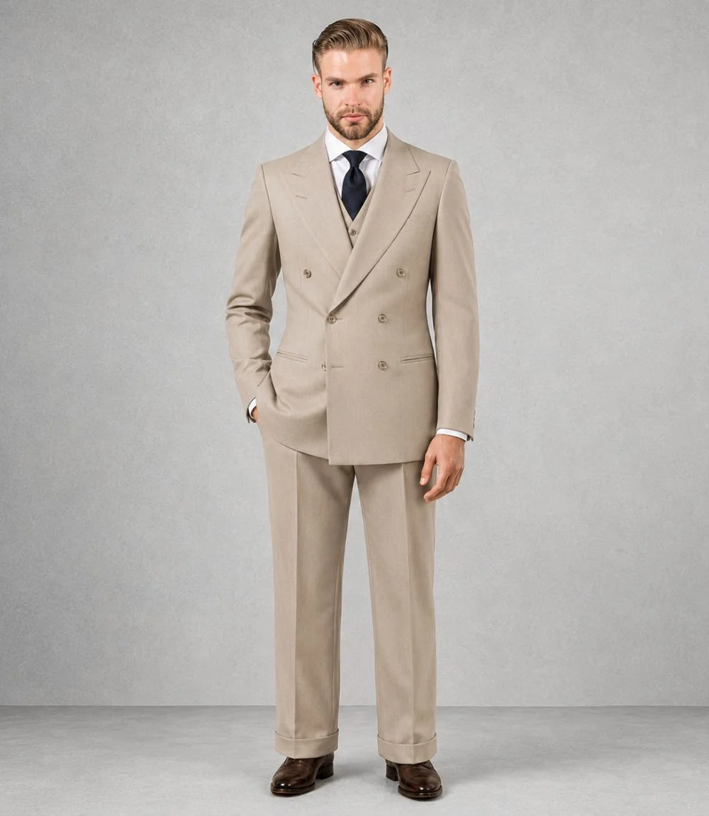 1940 Style Double Breasted Suit 1940 Style Double Breasted Suit